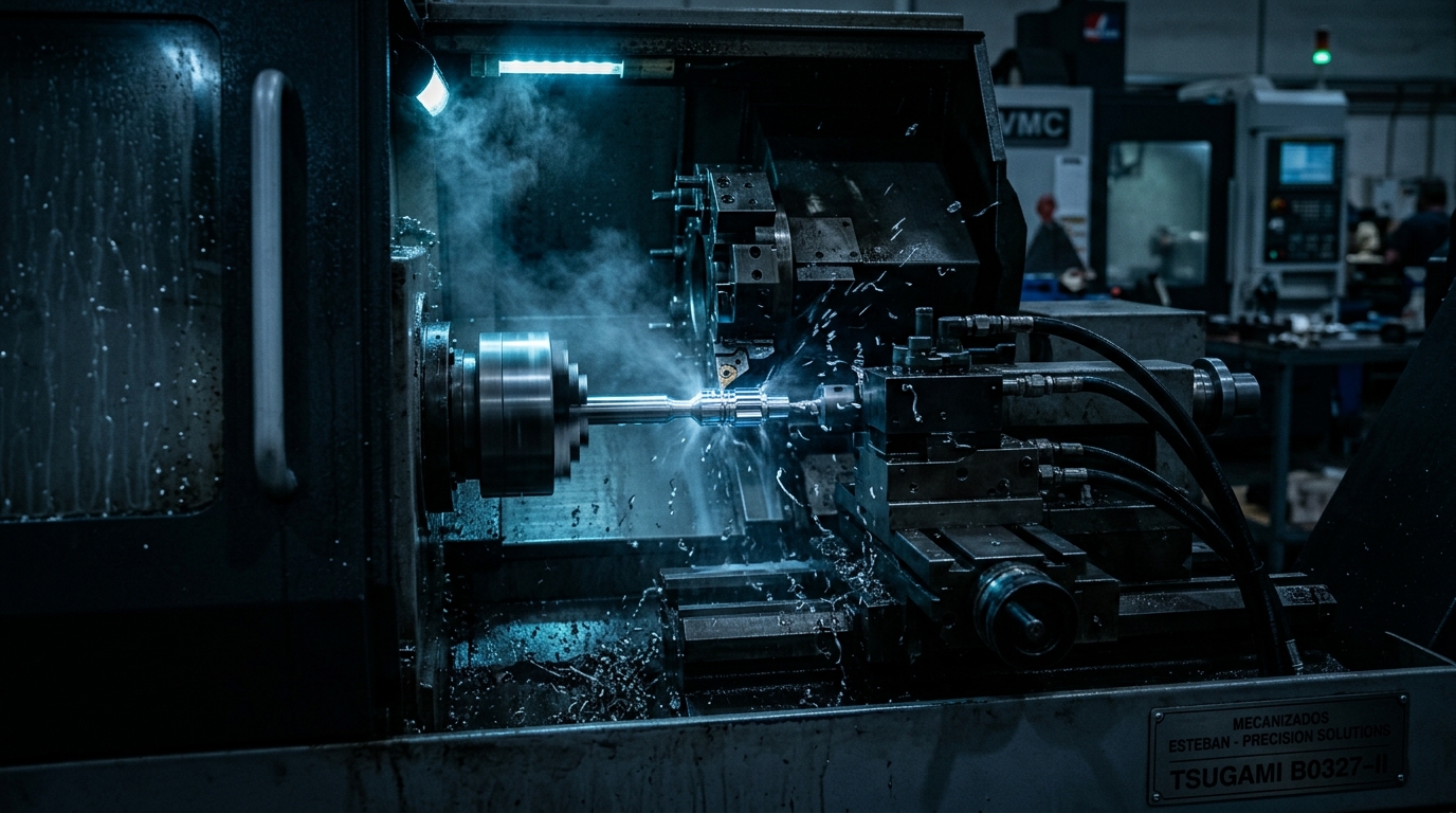 Taller Mecanizados Esteban Torno CNC Decoletaje